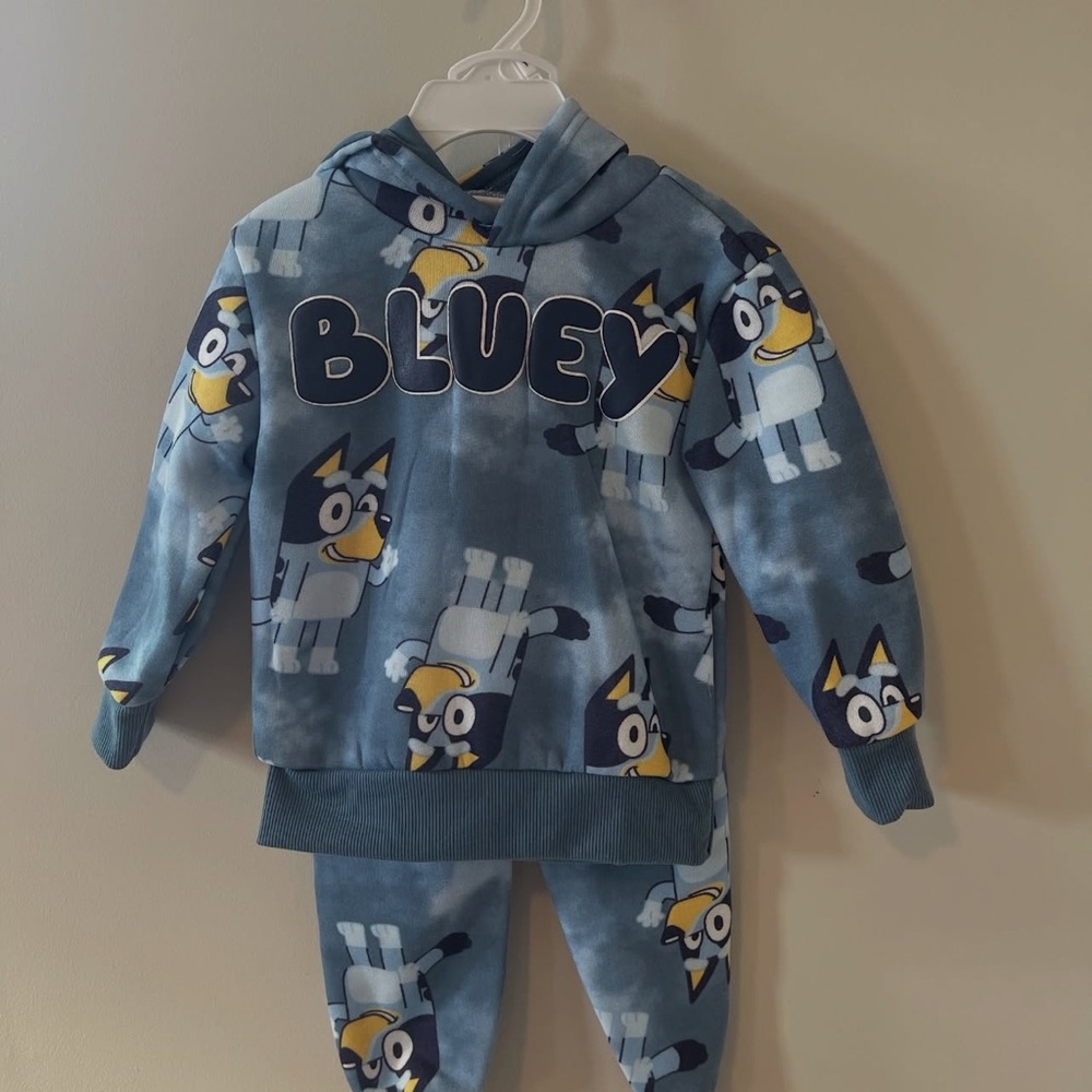 Bluey Toddler Hoodie and Sweatpant Set